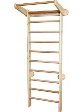 Шведська стінка з турником сосна